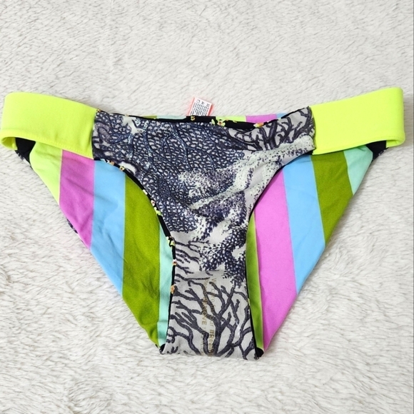 New!Maaji Mahalo Docks Reversible Bikini Bottoms - Picture 4 of 11